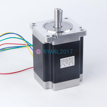 new 2-Ph Stepper Motor 86BYGH450B-06D-15J Shaft 12.7mm with Slot 86BHH114-500A-32E - XYZ MOTOR
