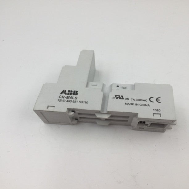 10PCS/1Box  ABB CR-M4LS 1SVR405651R3110 Socket In Box