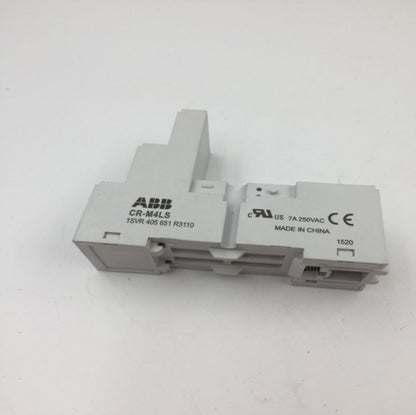 10PCS/1Box  ABB CR-M4LS 1SVR405651R3110 Socket In Box