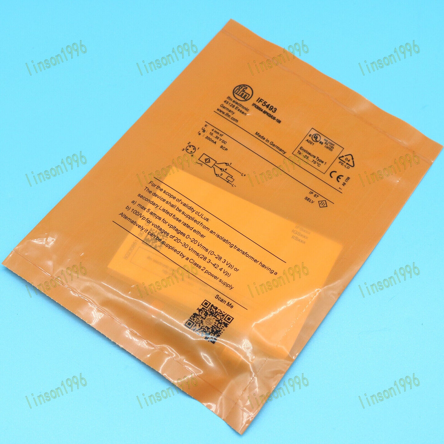 1PC IF5493 Proximity Switch Sensor Fast Delivery - IFM