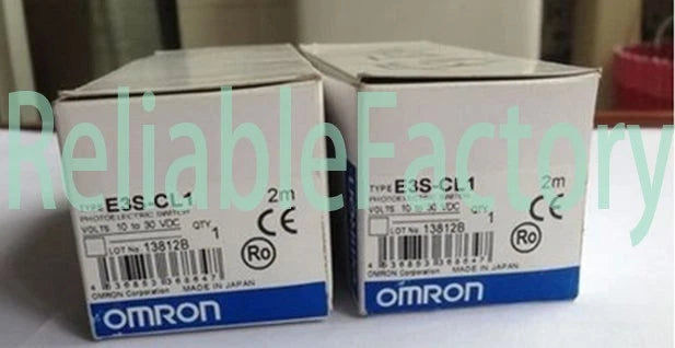 Omron E3S-CL1 Photoelectric Sensor Switch Sensoring NPN / PNP