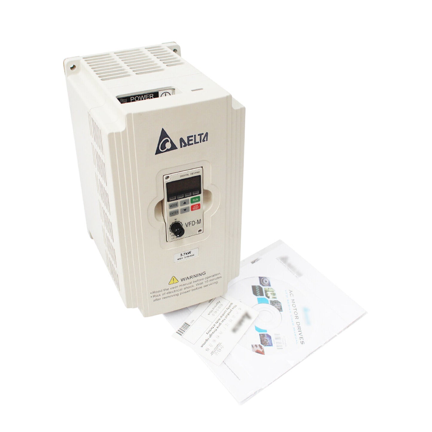 Delta VFD037M43A AC Driver Frequency Converter 3.7kw 380v Plc Module - DELTA