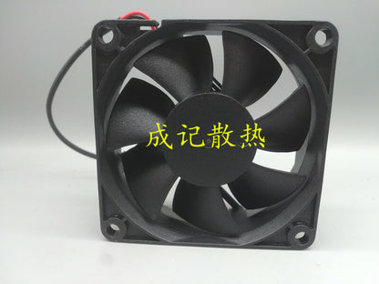 1pcs ADDA AD0712UB-A70GL 12V 0.24A 70mm 7025 2-wire cooling fan 2pin