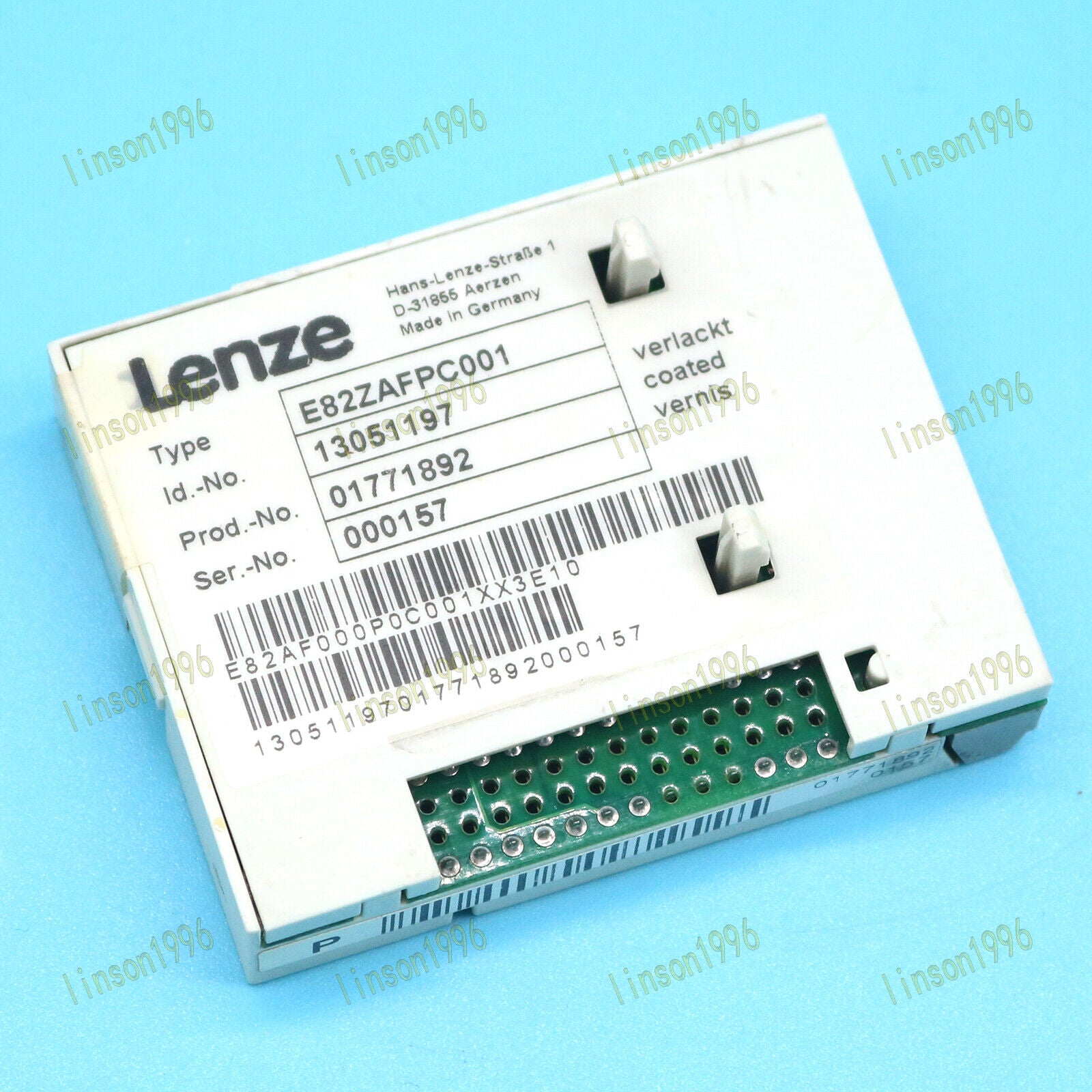 Used One Lenze E82ZAFPC001 IO Board Communication Module - LENZE