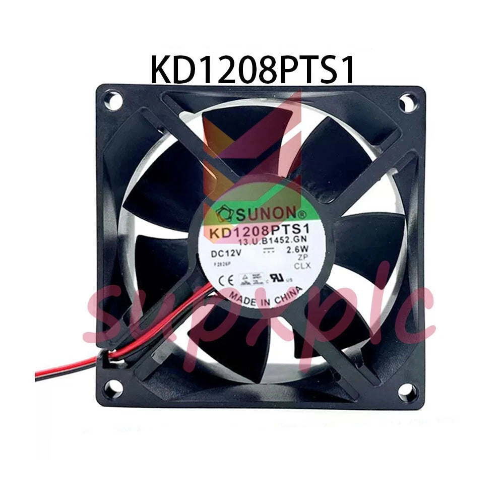 SUNON radiator KD1208PTS1 12VDC 1.8W 80*80*25mm 2-wires Server Fan
