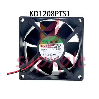 SUNON radiator KD1208PTS1 12VDC 1.8W 80*80*25mm 2-wires Server Fan