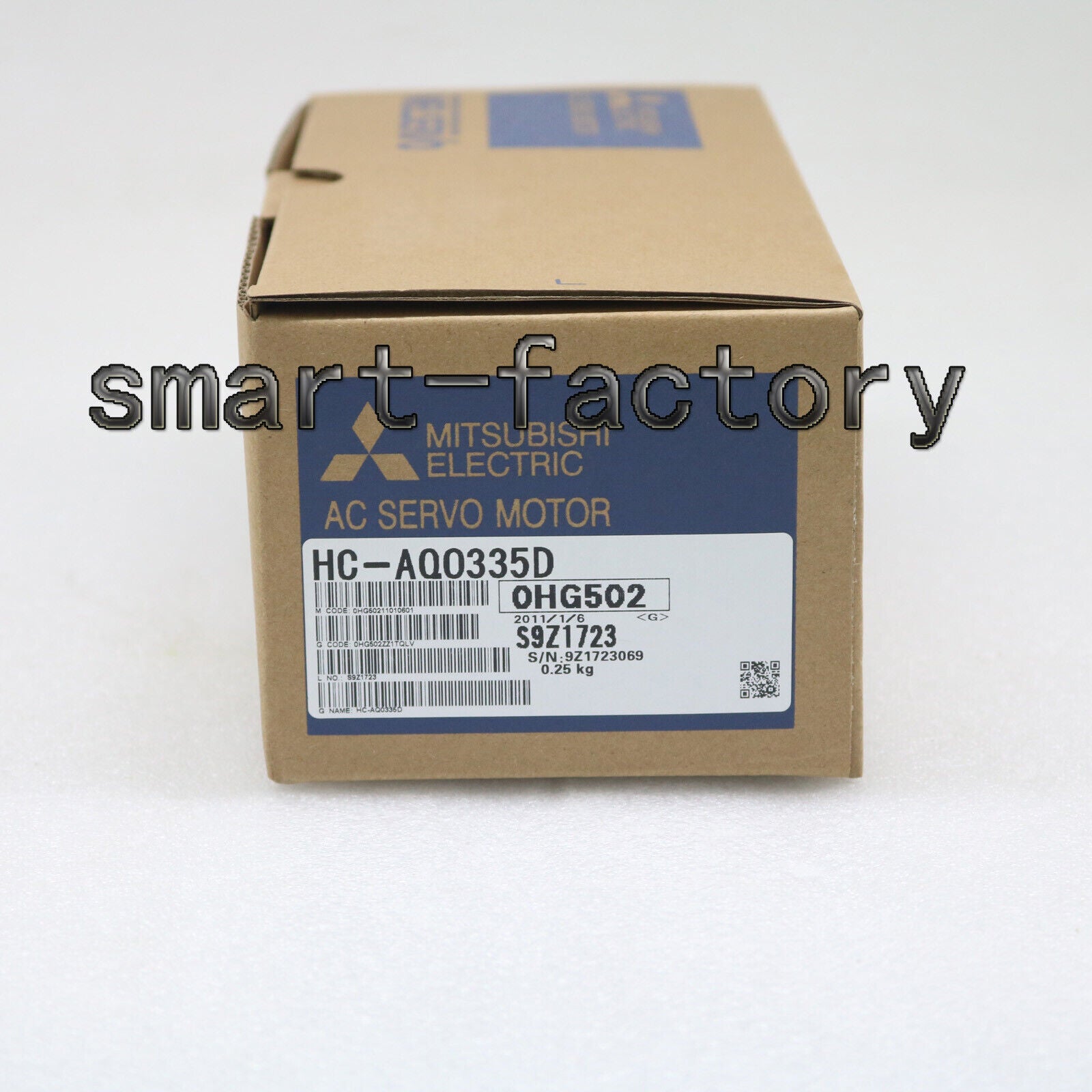 New Mitsubishi servo motor HC-AQ0335D 1-year - MITSUBISHI