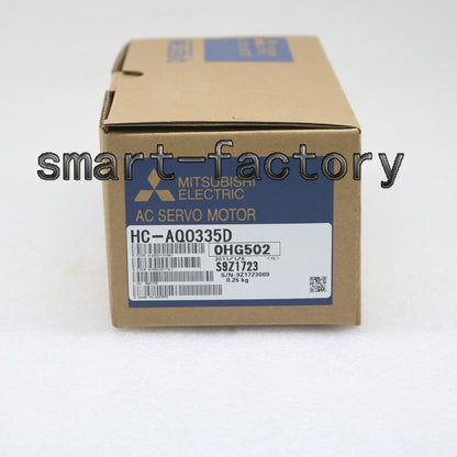 New Mitsubishi servo motor HC-AQ0335D 1-year - MITSUBISHI