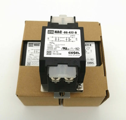 1pc NAC-06-472-D COSEL single-phase Power Filter 6A Rail Mounting 150KHz～1MHz