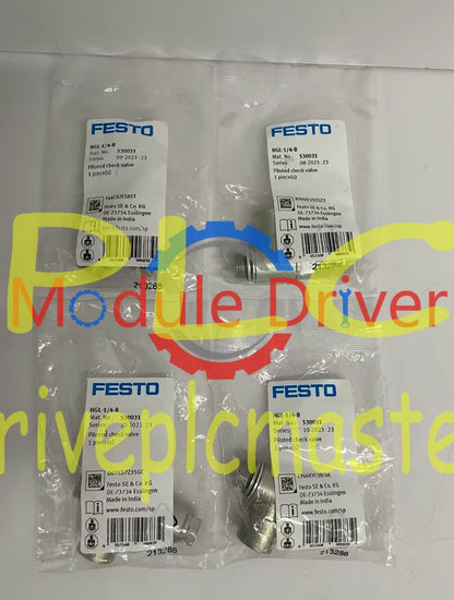One Festo HGL-1/4-B 530031 Check Valve HGL1/4B Free Shipping #dr