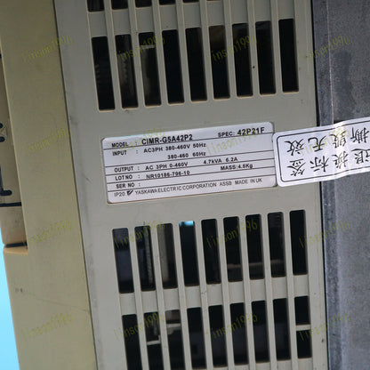 Used Yaskawa Inverter Drive CIMR-G5A42P2 380V 2.2KW - YASKAWA