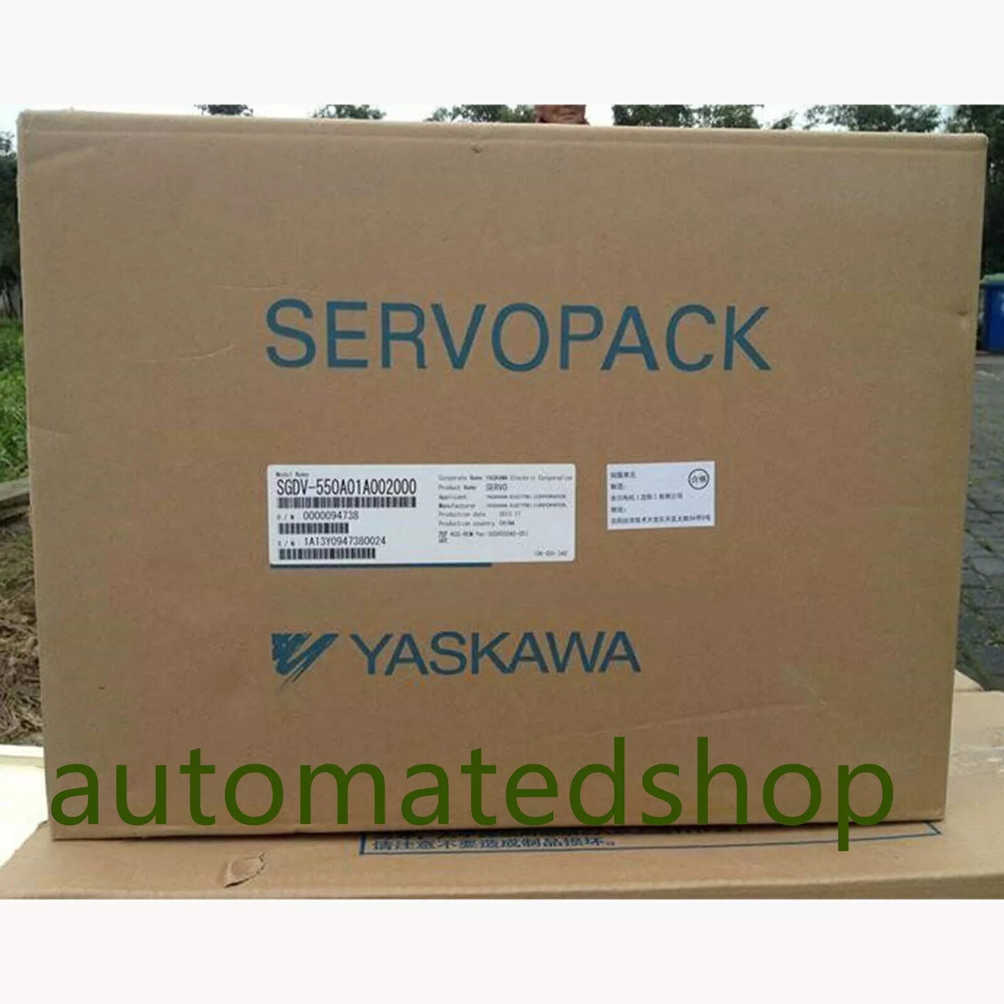 Yaskawa SGDV-550A01A002000 Servo Drive - YASKAWA