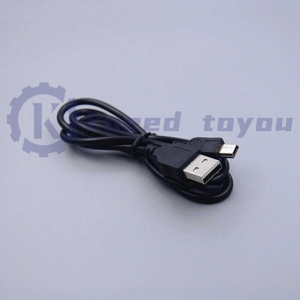 1PCS Black 5 Pin Mini USB Charger Cable Cord for MP3 MP4 PMP Media Player 80cm