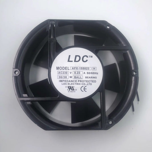 LDC AFX-155023 H 17251 AC230V 0.23A 36/38W 17CM Metal Cooling Fan