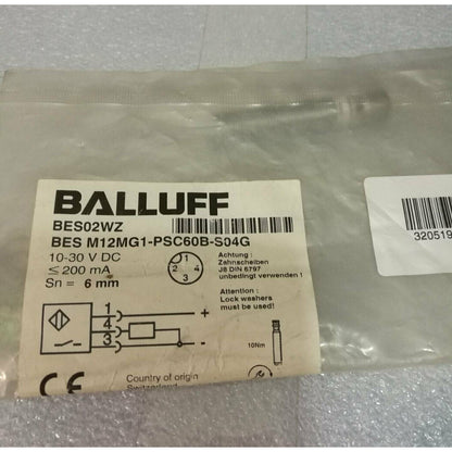 ONE BALLUFF BES M12MGI-PSC60B-S04G Proximity Switch - BALLUFF