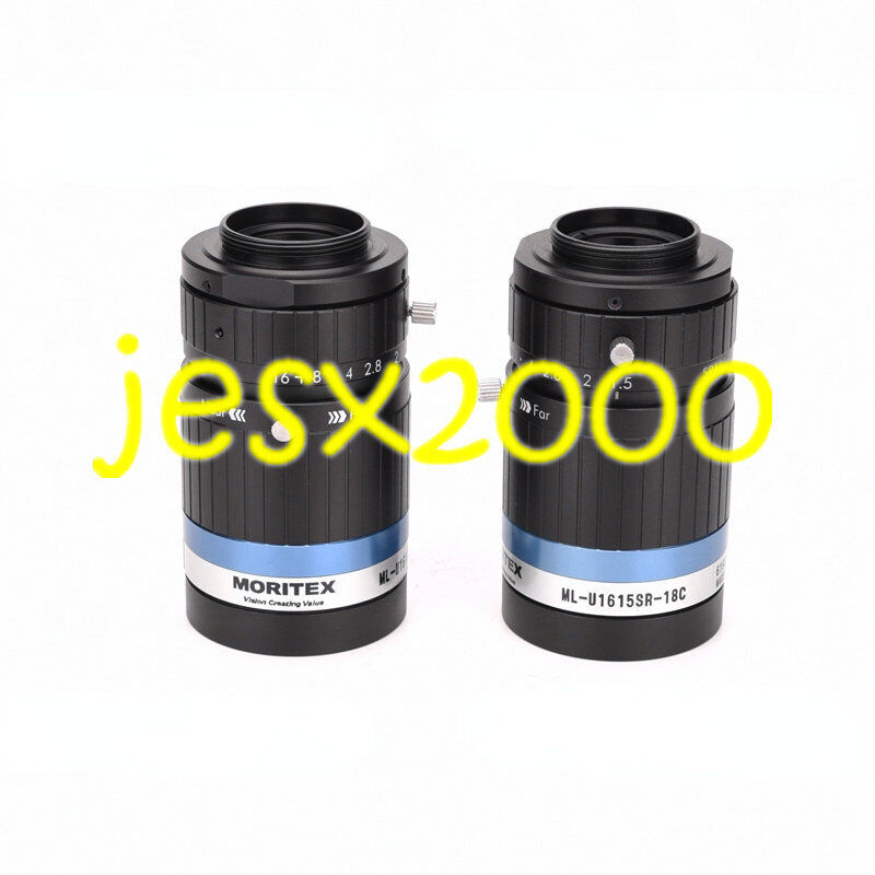 used 1PC MORITEX ML-U1615SR-18C Prime Focus Industrial Lens 1.1 "C port - MORITEX