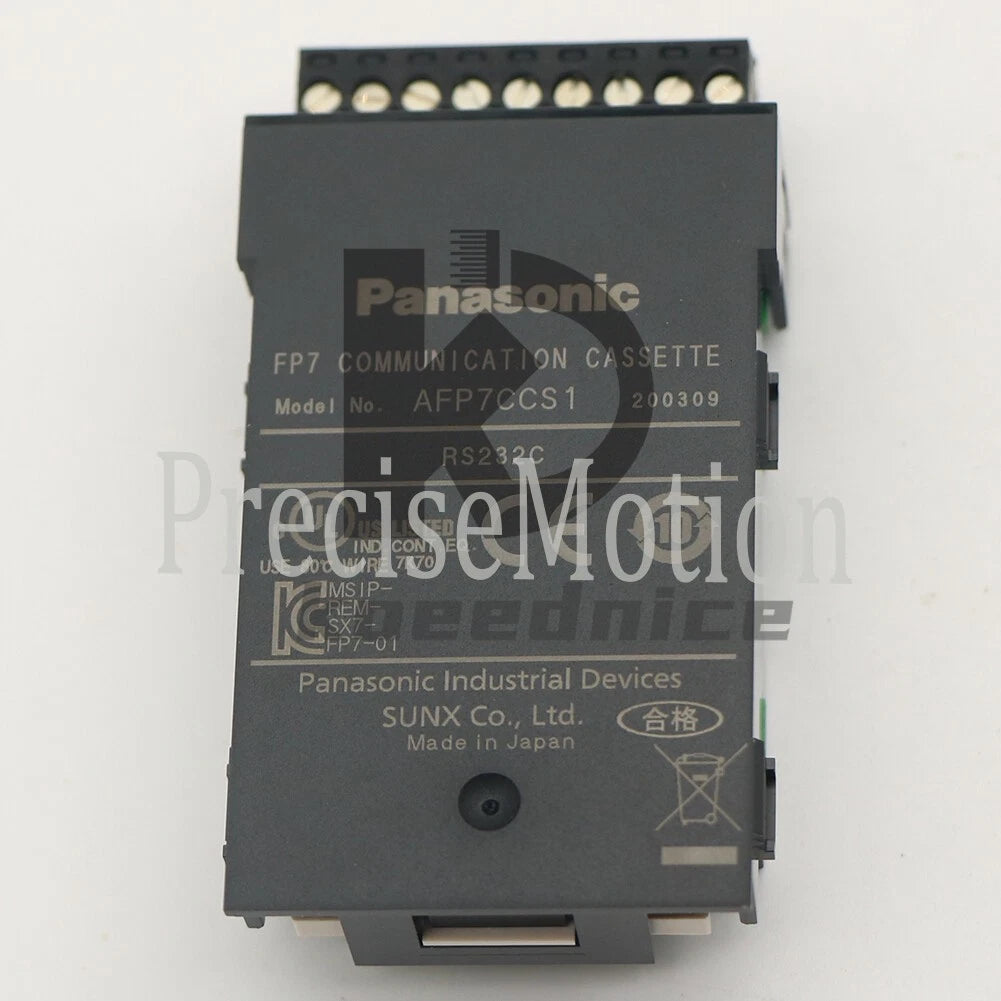 1PCS Panasonic AFP7CCS1 Controller Communication Card
