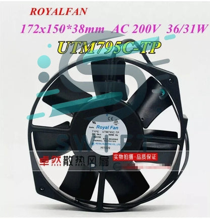 ROYAL FAN UTM795C-TP 200V 36/31W high temperature resistant fan