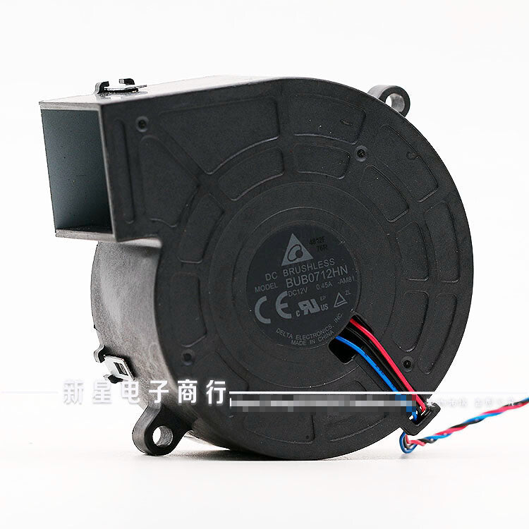 1pcs DELTA BUB0712HN -BD43 12V 0.45A 7CM 3-line projector turbo fan