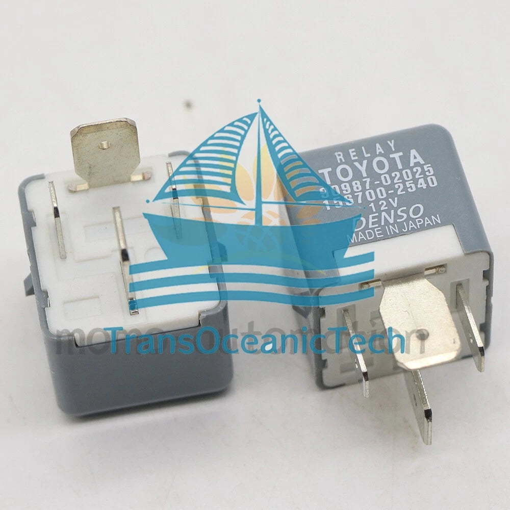 DENSO 156700-2540 90987-02025 12VDC Power Relay 4Pins 1PCS #un