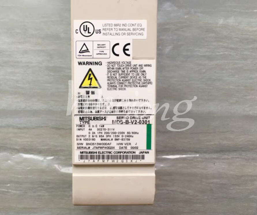 Mitsubishi Power Supply Drive MDS-B-V2-0301 - MITSUBISHI