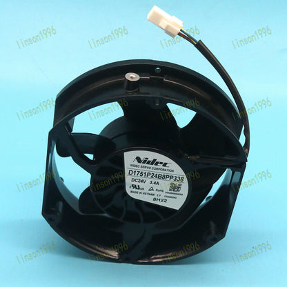 Nidec D1751P24B8PP338 DC24V 3.4A Inverter Fan Special - NIDEC