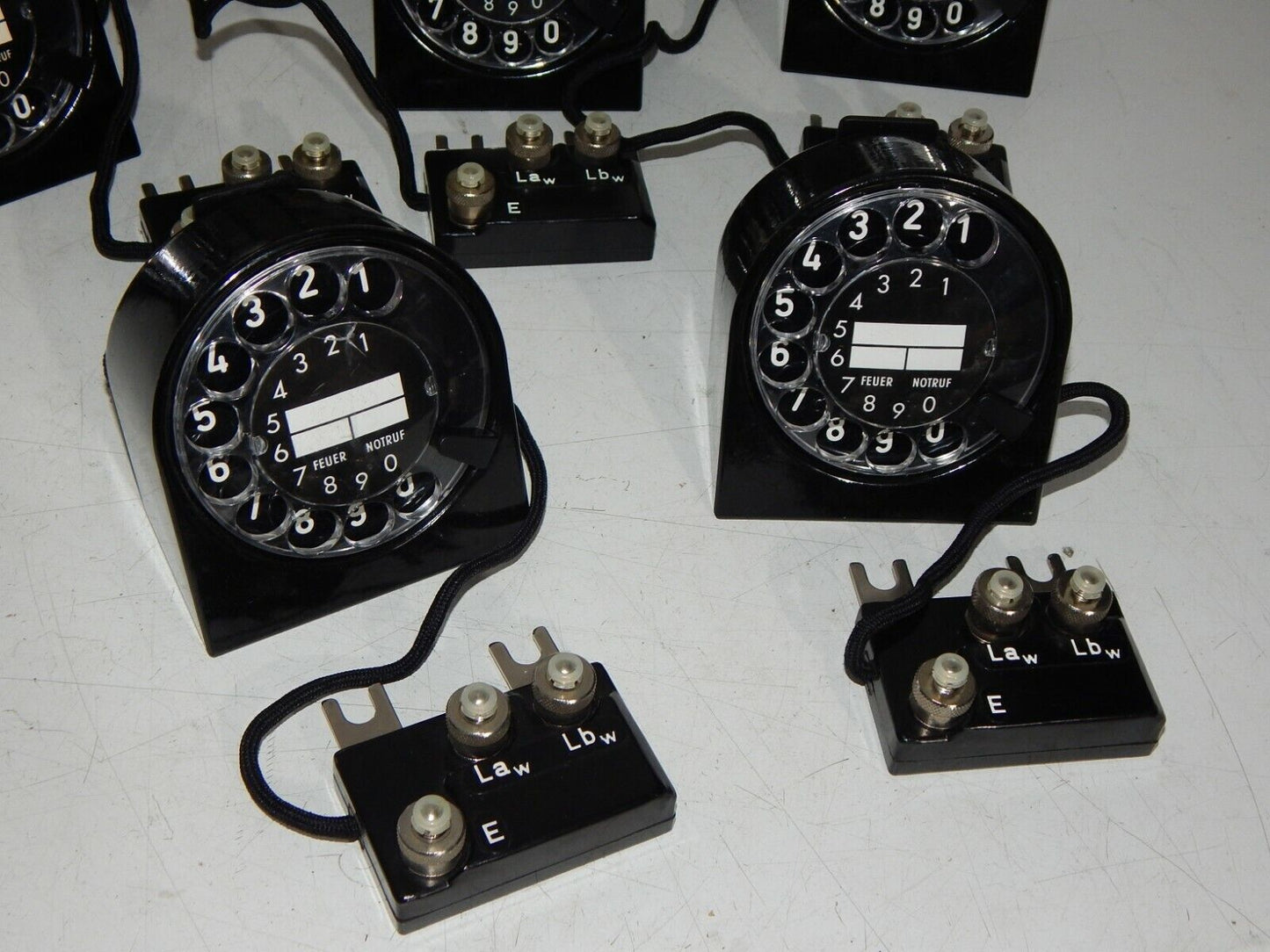 used BW Bund rotary dial for field telephone - BUND
