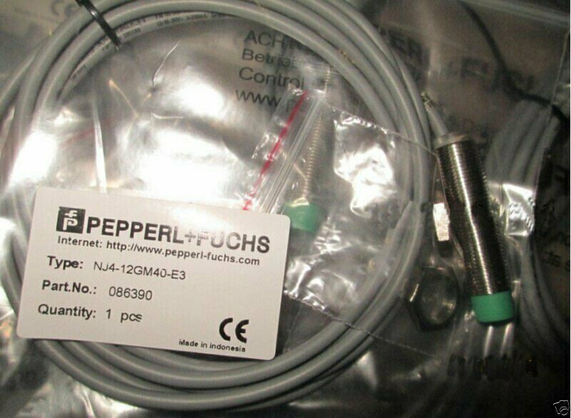 One Proximity Switch NJ4-12GM40-E3 - PEPPERL+ FUCHS
