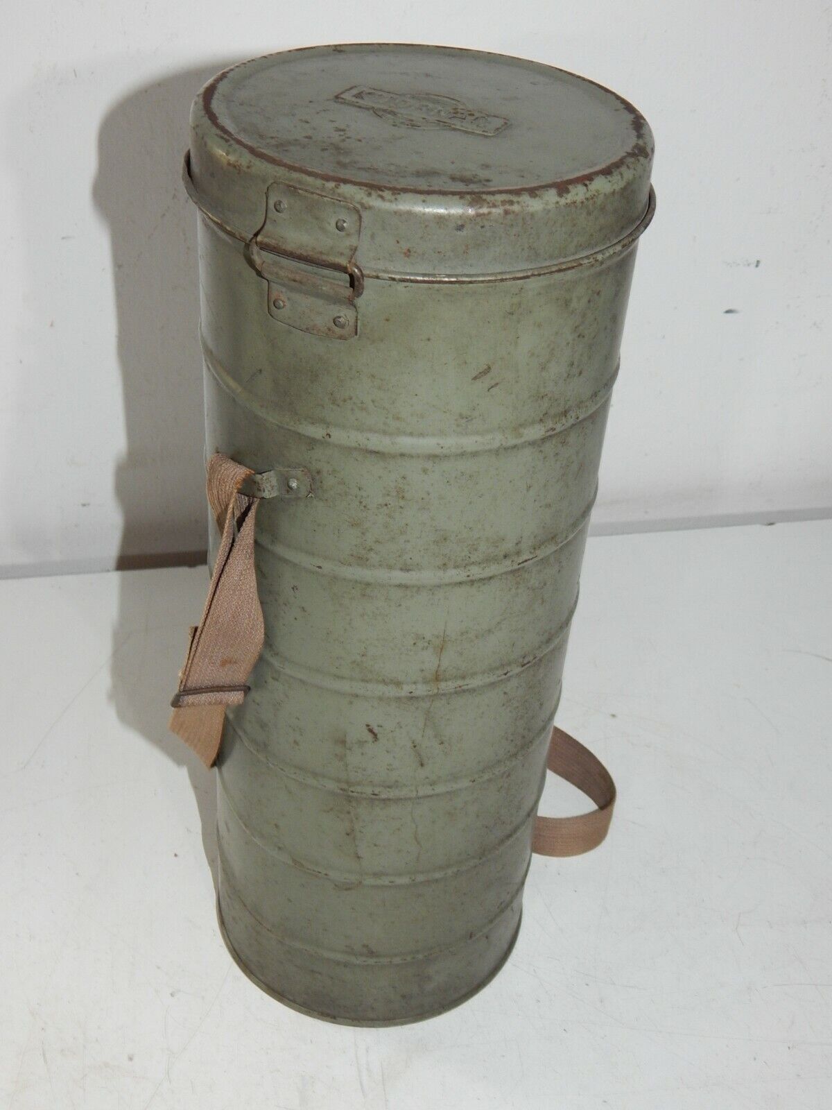 used  KUDRNAC gas mask KM-1a 1938 WW2 WWII koeed