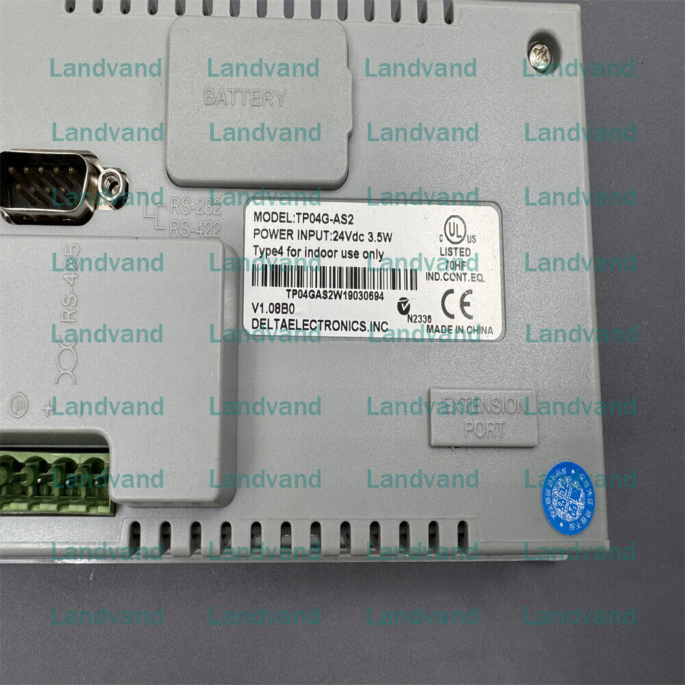 Delta Terminal Panel System - TP04G-AS2 - DELTA