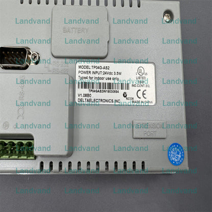 Delta Terminal Panel System - TP04G-AS2 - DELTA
