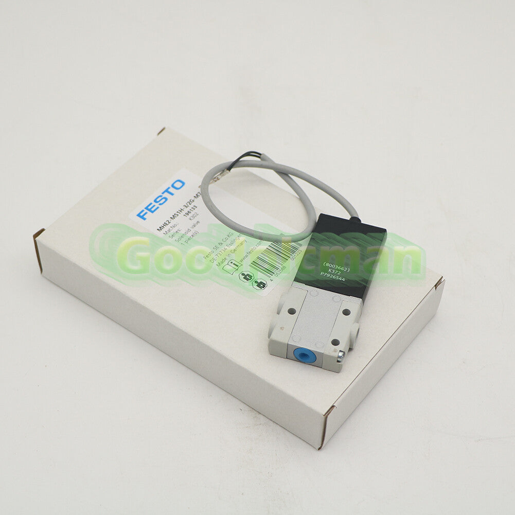FESTO MHE2-MS1H-3/2G-M7-K 196133 Double Solenoid Valve 1Pcs/