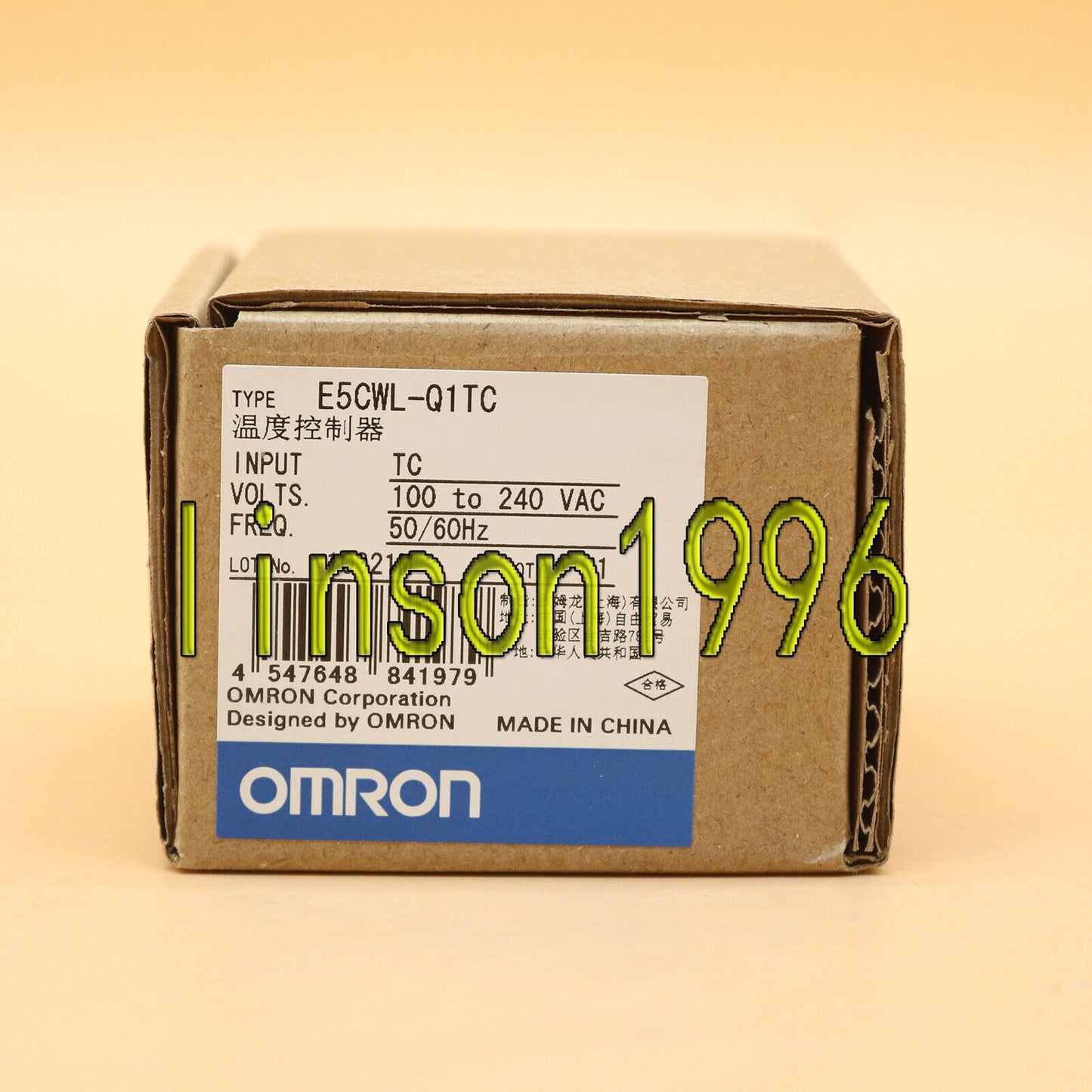 Omron Temperature Controller E5CWL-Q1TC 100-240VAC - OMRON