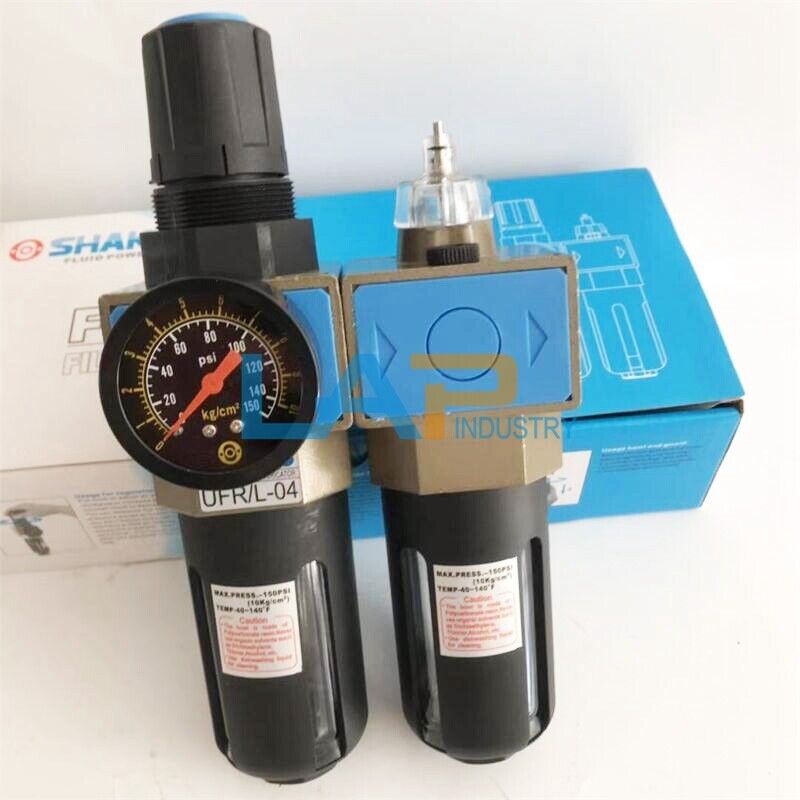 SHAKO UFR/L-04 Air Source Treatment Duplex - 1PCS - SHAKO