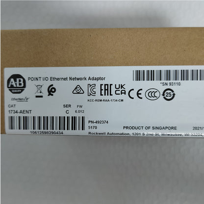 AB 1734-AENT Ethernet Network Adaptor 1734AENT NEW AB 1734-AENT Ethernet Network Adaptor 1734AENT NEW - AB