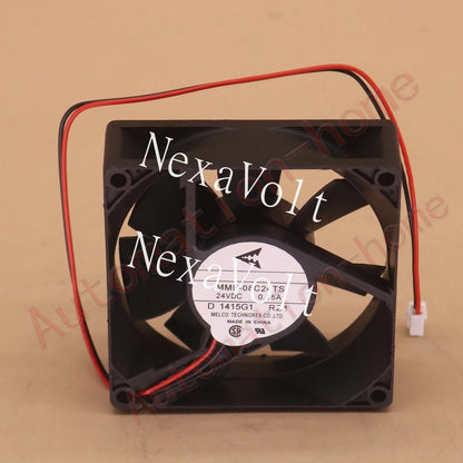 1 pcs Mitsubishi MMF-08C24TS DC24V 0.15A 2 wire coolling fan#QW