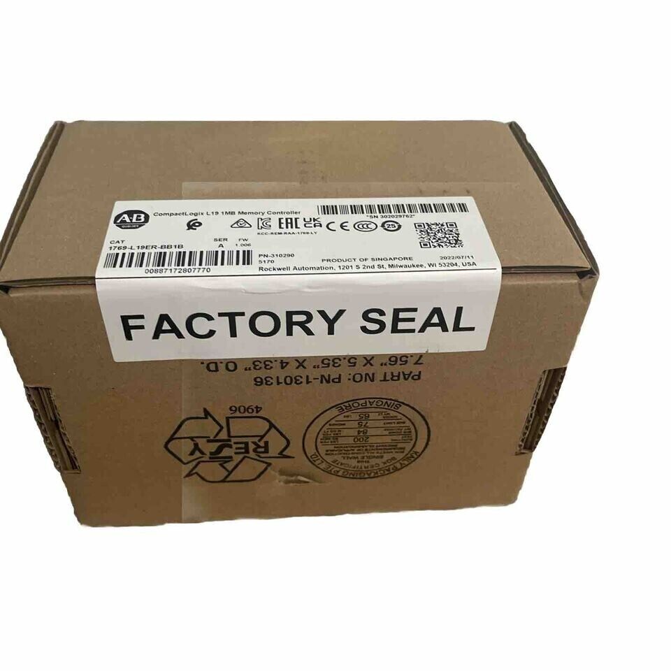 Allen Bradley 1769-L19ER-BB1B Ethernet - ALLEN BRADLEY