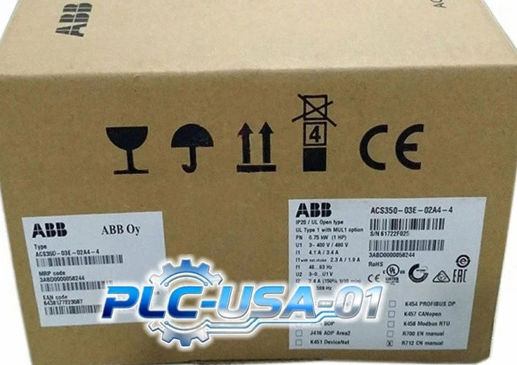 ACS350-03E-02A4-4 1PCS ABB ACS350-03E-02A4-4 Frequency Converter