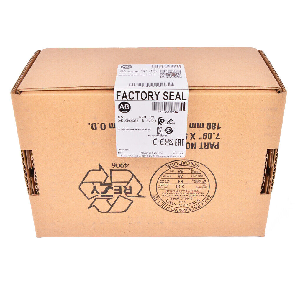 Allen Bradley 2080-LC50-24QBB Ethernet Controller Micro850 - ALLEN BRADLEY