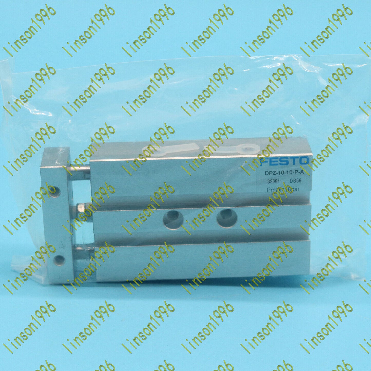 new FESTO DPZ-10-10-P-A 32681 Double Rod Cylinder Fast Shipment - FESTO
