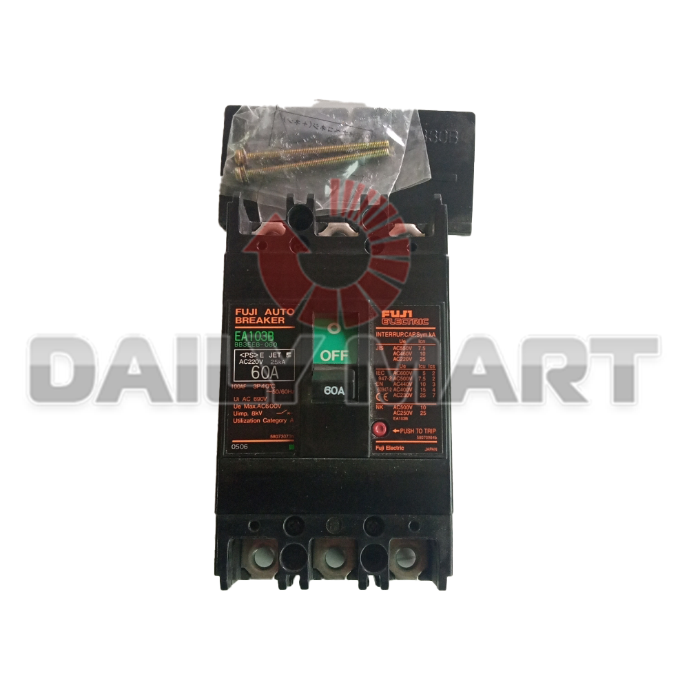 new  FUJI EA103B Circuit Breaker 3P 60A