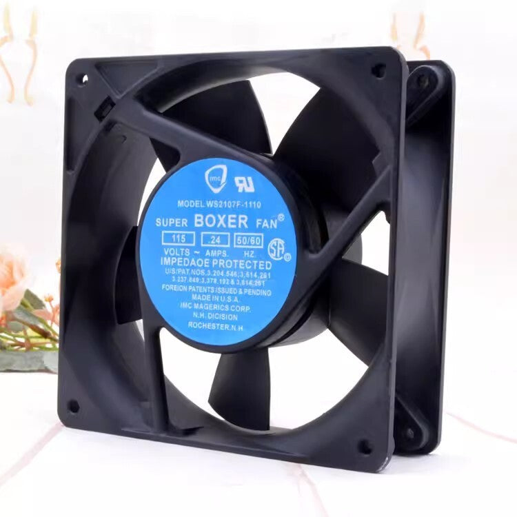 BOXER FAN WS2107F-1110 115V 12038 12CM Axial Cooling Fan