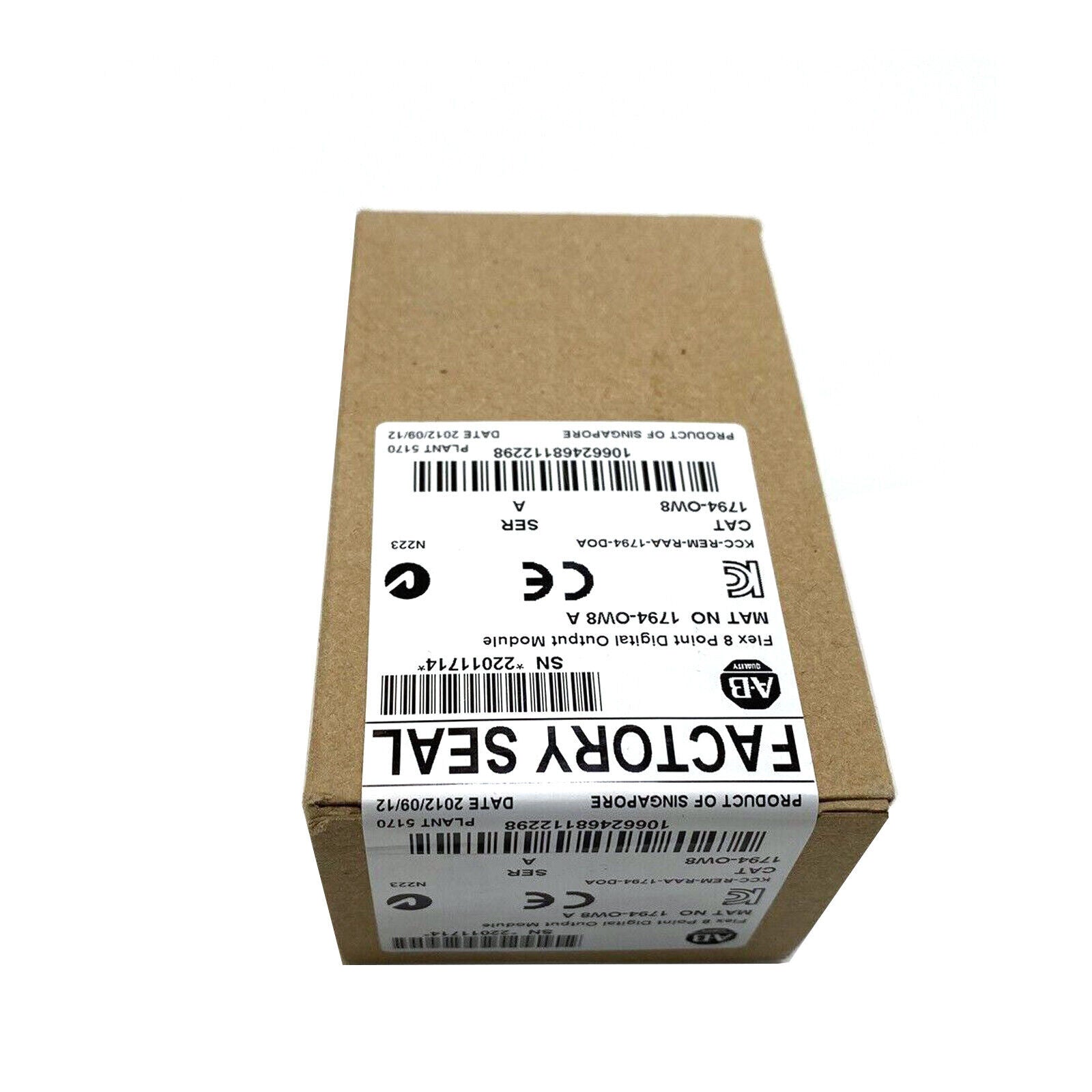 Factory Sealed AB 1794-OW8 SER A Flex 8 Point Relay Output Module 1794OW8 AB