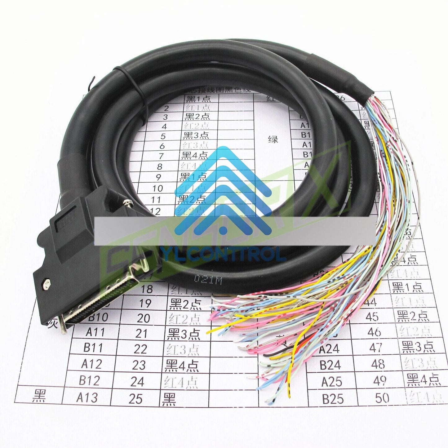 ONE Mitsubishi servo CN1 cable MR-J3CCN1CBL3M SHIPPING ~