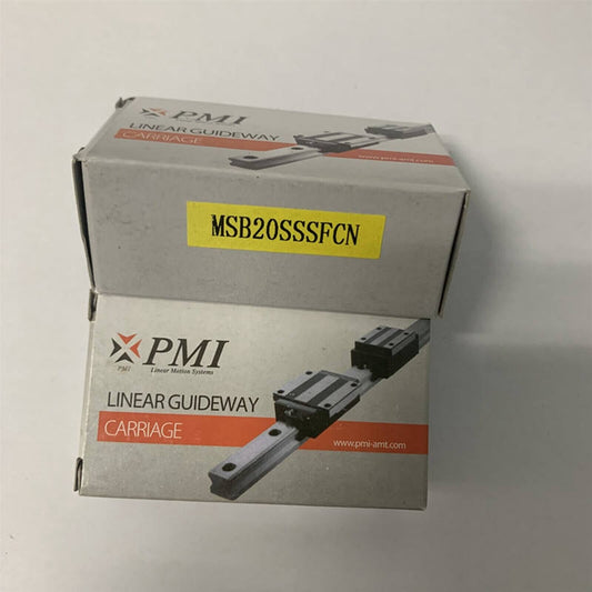 NEW PMI MSB20S Linear Guide Bearing - PMI
