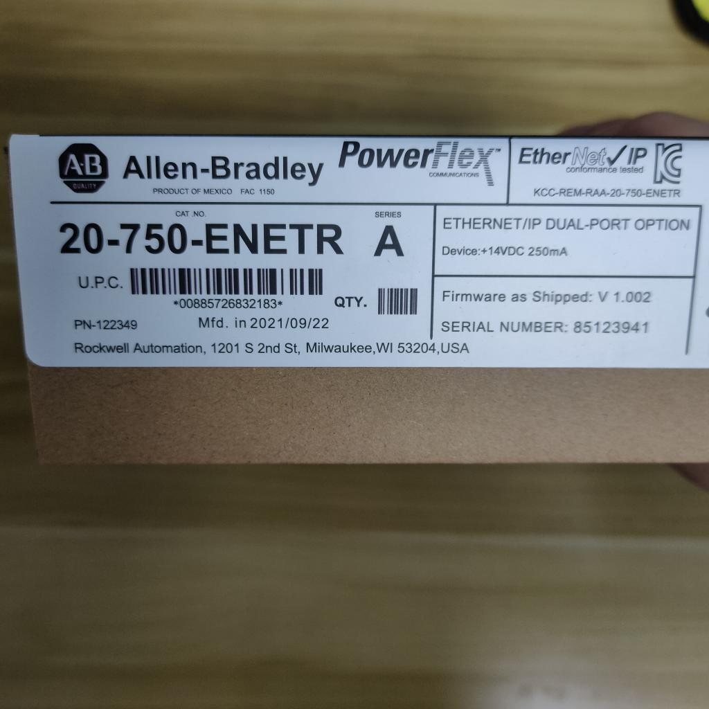 Allen/Bradley PowerFlex 750 2-P ENet/IP Module New Factory Sealed - ALLEN-BRADLEY