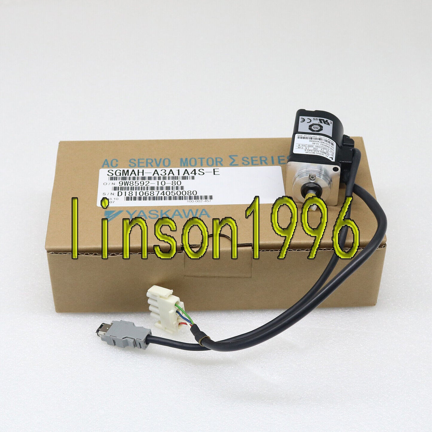 1PC Yaskawa SGMAH-A3A1A4S-E Servo Motor - YASKAWA