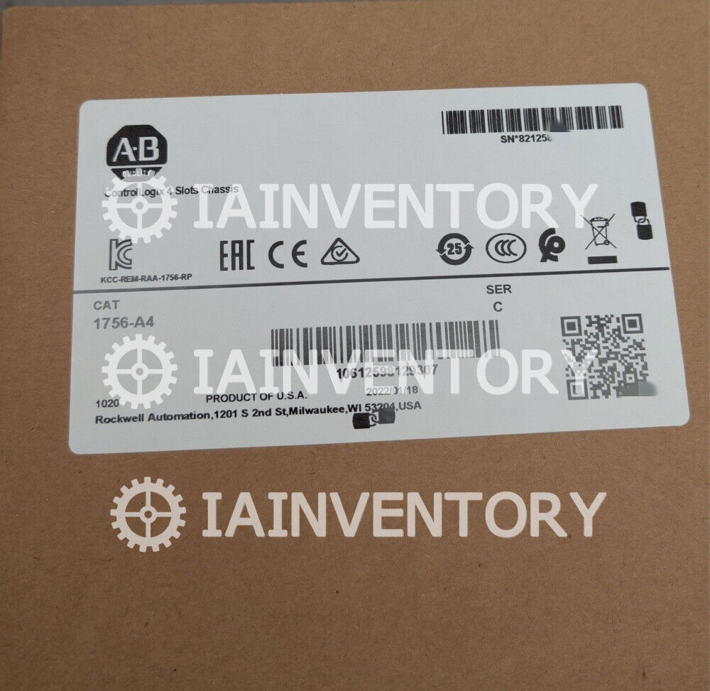 Allen Bradley 1756-A4 Fast Ship Next Day Air Package - ALLEN BRADLEY