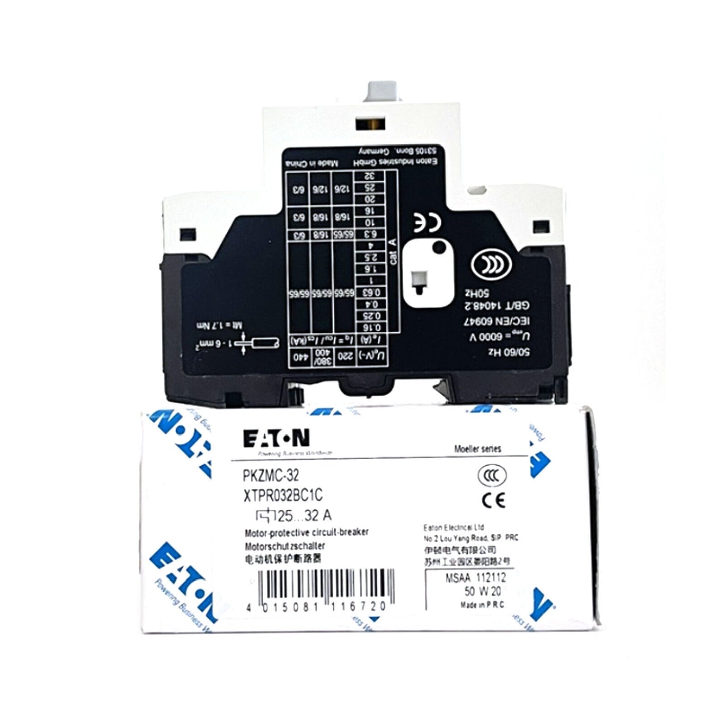 1PC Eaton PKZMC-32 Circuit Breaker 25-32A - EATON