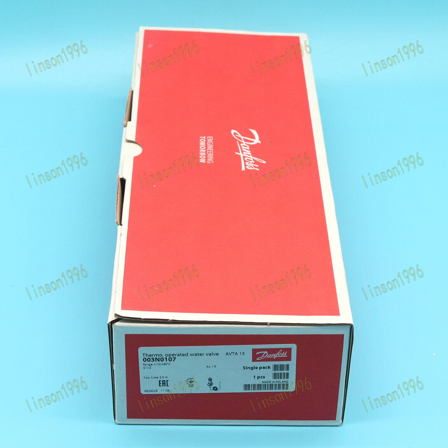 Danfoss AVTA15 003N0107 Thermostatic Valve 1PC In Box SHIP - DANFOSS